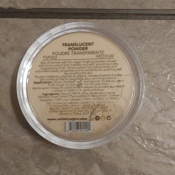 Rachel Couture - Translucent Setting Powder - Picture 2 of 3